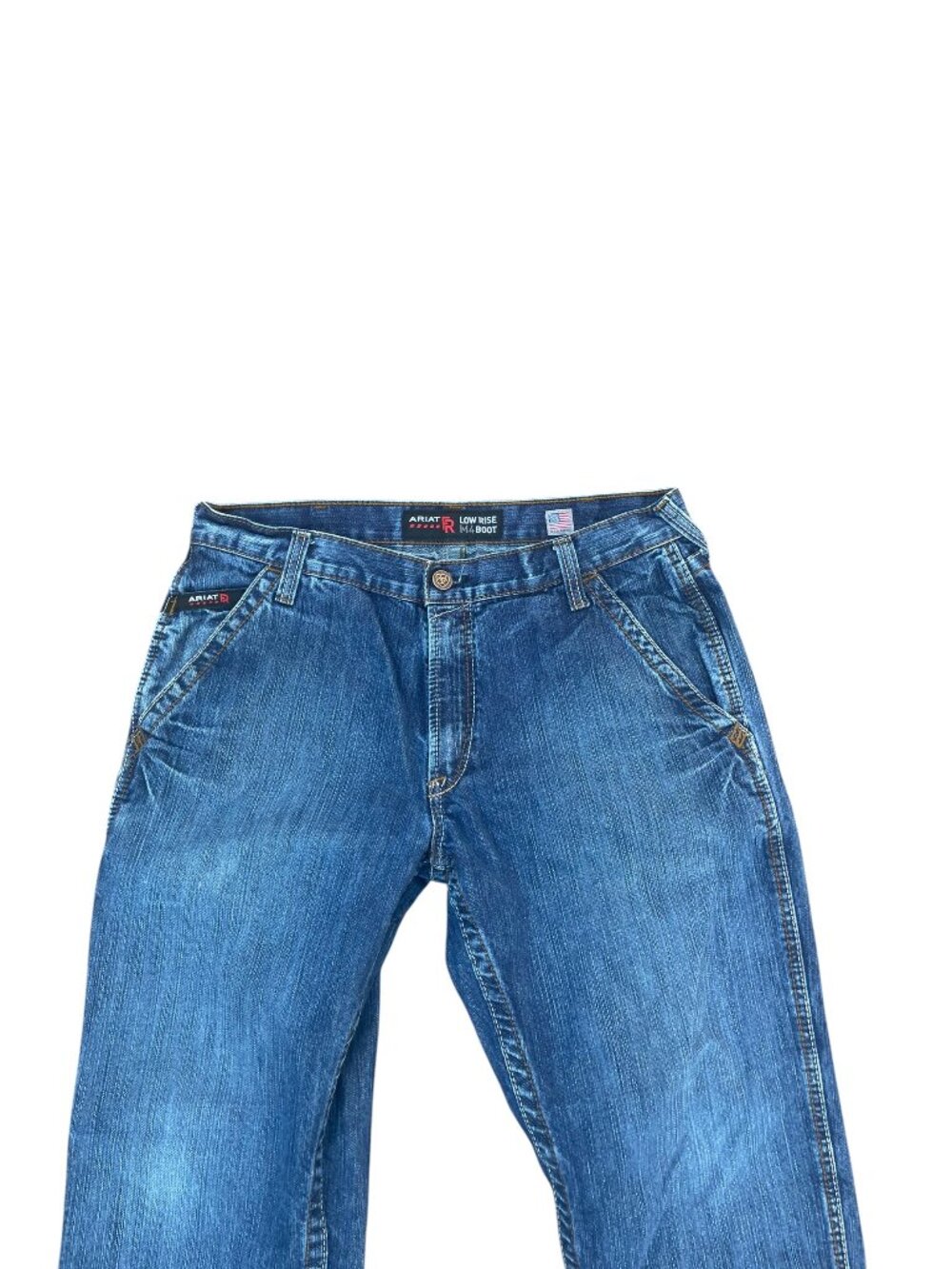 Ariat FR M4 Relaxed Boot Men 34x30 Flame Resistant Work Jeans CAT 2 - Picture 2 of 8